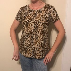 Leopard blouse m